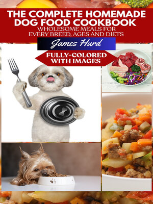 cover image of HOMEMADE DOG FOOD GUIDE